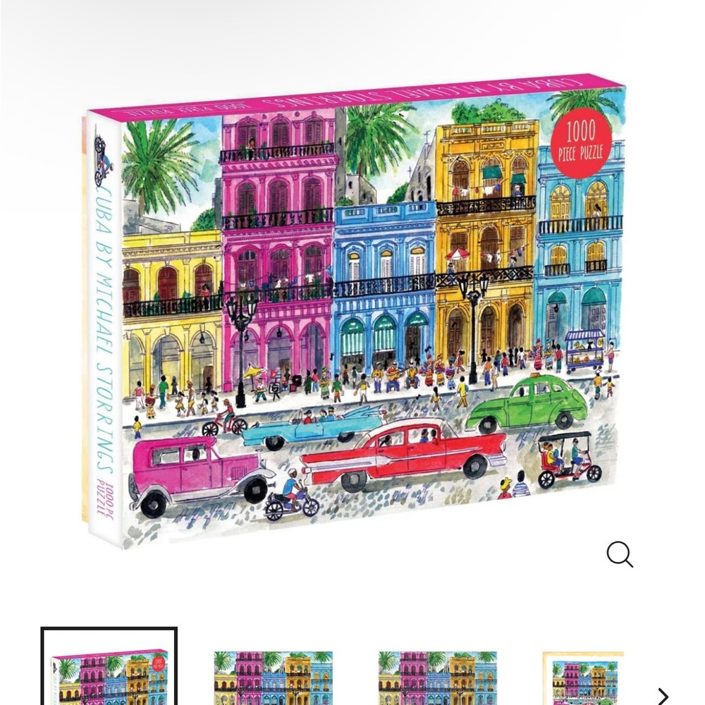 Michael Storrings Cuba colorful puzzle